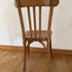 Vintage wooden bistro chair