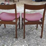 Pair of scandinavian style chairs