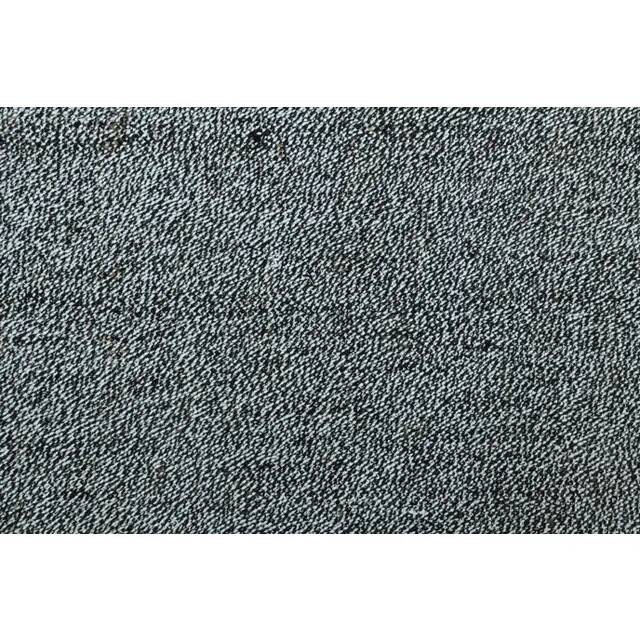Vintage Turkish Oushak Handmade Wool Cotton Gray Area Rug 98x202