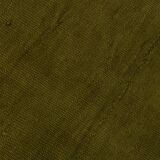 4x6 Army Green Vintage Kilim Rug, 114x184Cm