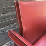Pair of leather armchairs 1970