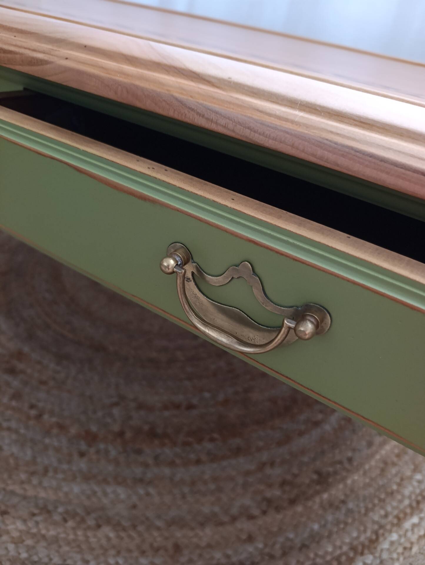 Revisited solid cherry coffee table