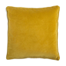 Coussin en velours 50x50cm couleur ocre