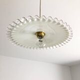 Vintage opaline pendant light