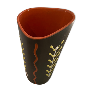 Vase avec décors floral