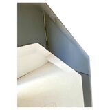 Miroir octogonal vintage en verre biseauté, Italie années 60