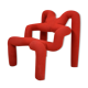 Armchair by Terje Ekstrom (Norway) Model "Extrem" designed in 1972