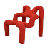 Armchair by Terje Ekstrom (Norway) Model "Extrem" designed in 1972
