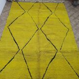 Handmade pure wool Moroccan rug 2.5x1.5 m