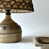 Ceramic table lamp by Georges Pelletier, 1970