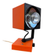 Philips orange wall lamp from the 1970s.