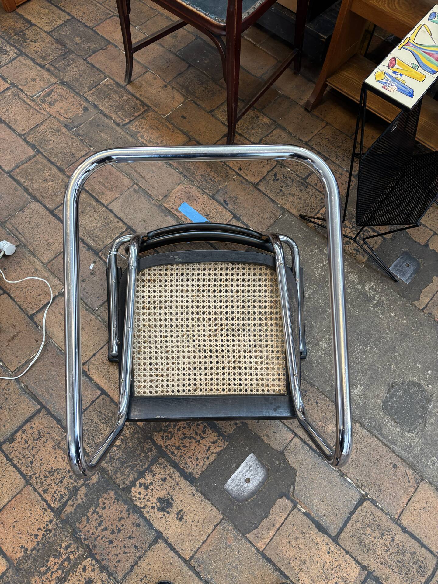 Fauteuil Cesca S64V de Thonet par Marcel Breuer