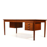 Børge Mogensen teak double-desk 1950s
