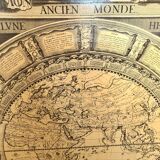 Planisphere on leather