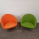 Pair of Hanna armchairs, Artifort brand