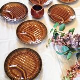 Sarreguemines asparagus set 1970