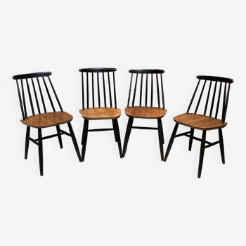 Set of four TAPIOVAARA style chairs