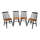 Set of four TAPIOVAARA style chairs