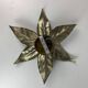 Applique murale florentine en laiton à motifs floraux par Willy Daro pour Massive Lighting, Belgique