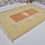 Neutral Vintage Handknotted Rug sku 2386