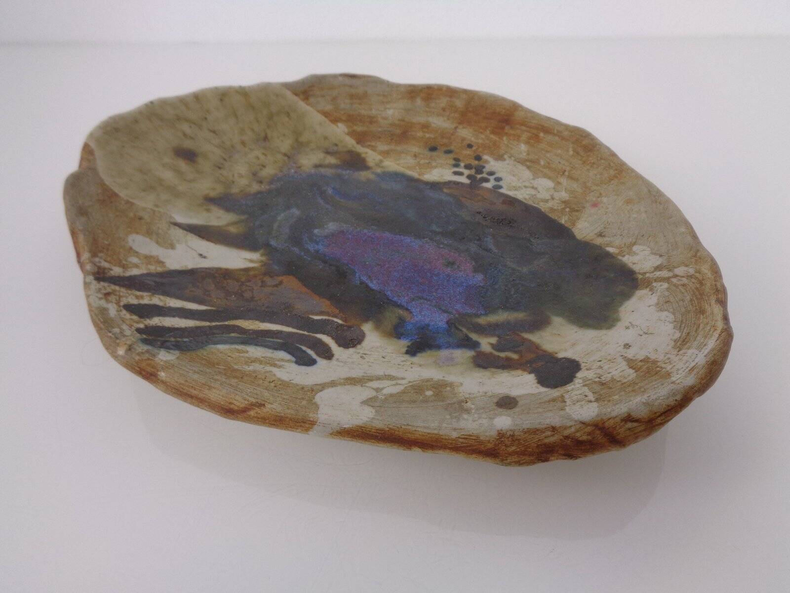 Danish stoneware bowl by Conny Walther, 1960s