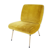 Mustard armchair by Pelfran