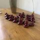 Red poodle ceramic knife holder
