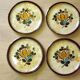 Vintage Villiroy and Boch Corfou Collection Set of 4 Dinner Plates 3802