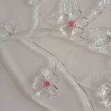 Cherry blossom glass pie dish