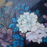 Theodore Deck Ceramic dish decorated with emeaux cloisonnes