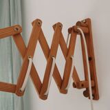 Vintage accordion wall light
