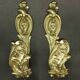 Paire d'embrasses style Rocaille / Rococo du XIXe - bronze doré