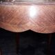 Table basse style Louis XV dessus marbre
