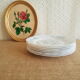 Set of 8 dessert plates Arcopal model Véronica vintage
