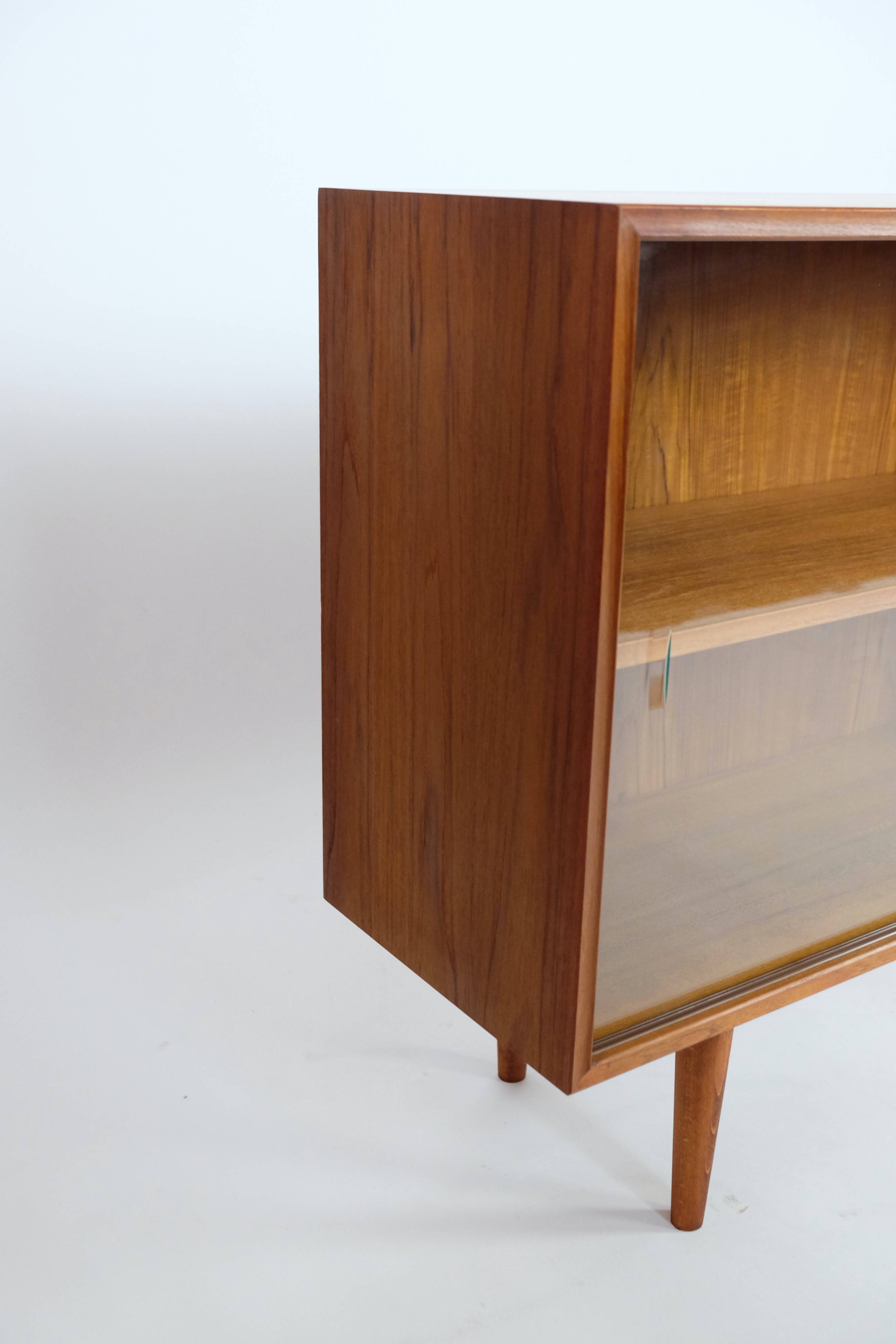 Midcentury teak sideboard vitrine lowboard 60er vintage 70er 60s