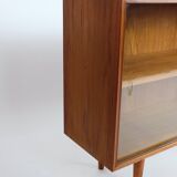 Midcentury teak sideboard vitrine lowboard 60er vintage 70er 60s