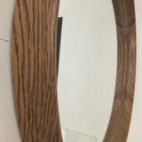 Vintage round mirror from the 70s