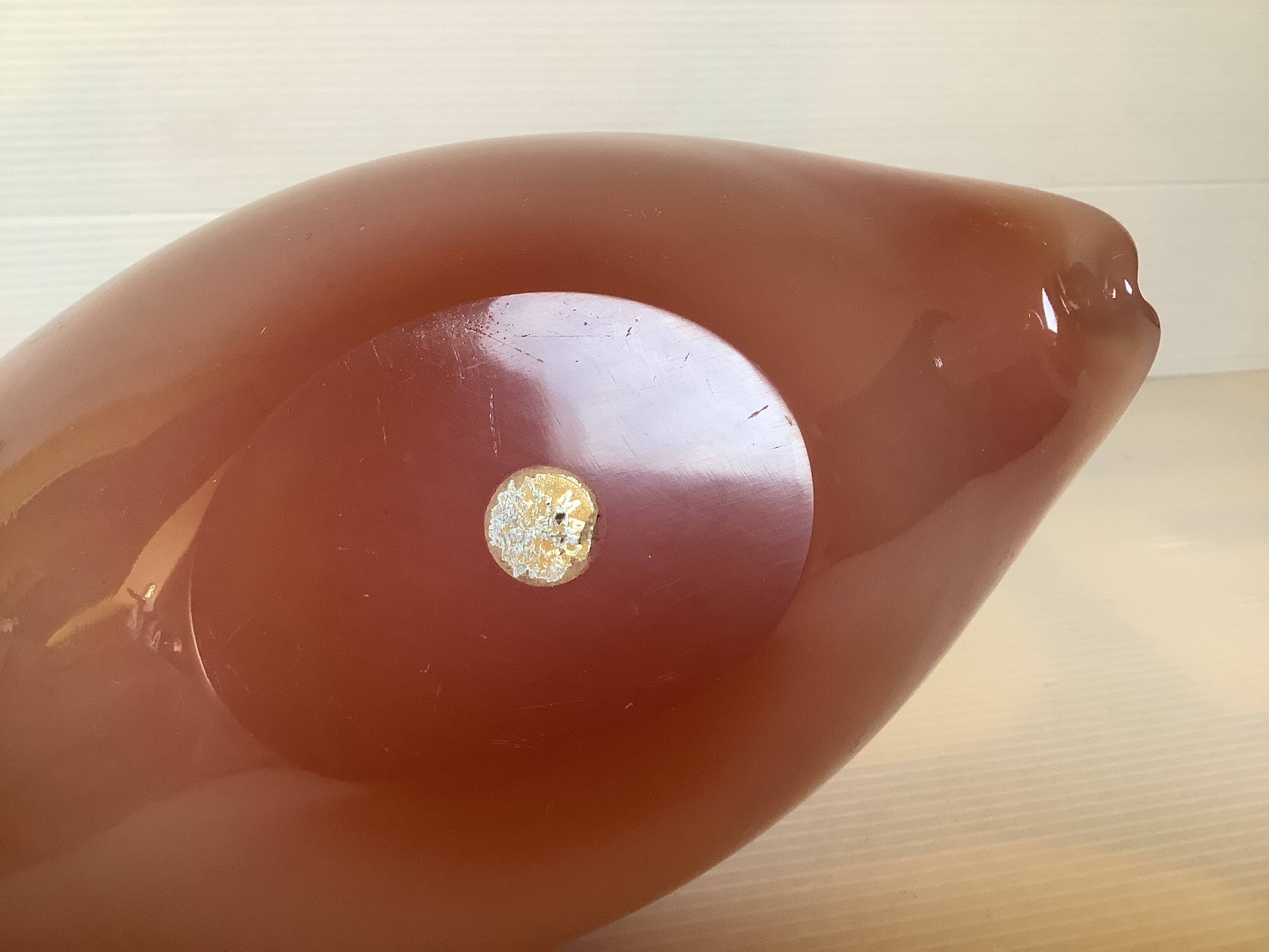 Murano style glass paste pocket