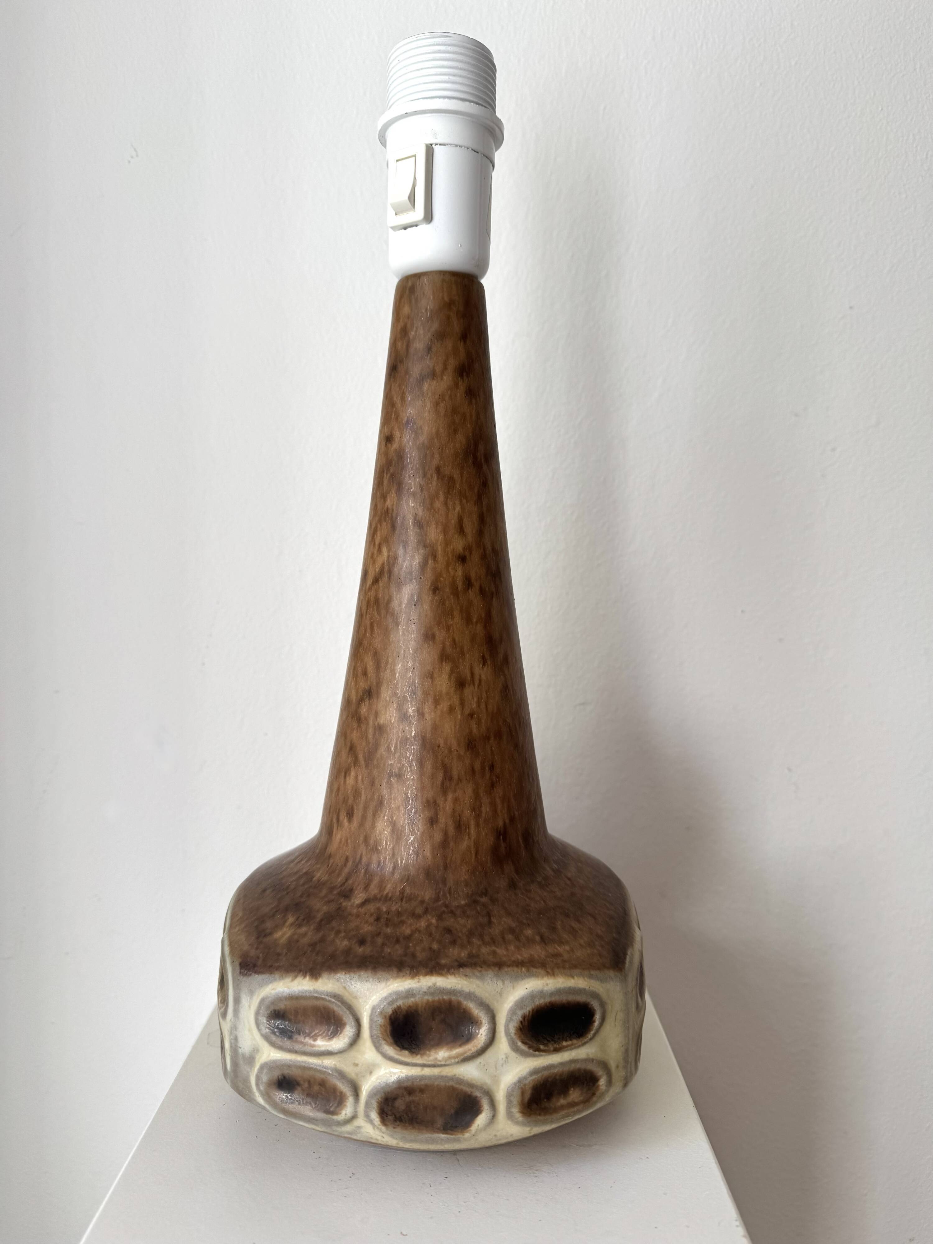 Handmade table lamp by Marianne Starck for Michael Andersen & Son, Denmark, 1970s