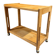 Wheeled side table - Guillerme & Chambron - 1980s