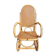 Bamboo, canborn, vintage rocking chair