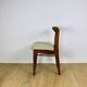 Chaises vintage Hałas beige bouclé - lot de 3