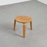 Low stool by Hans Bellmann, Horgen Glarus, Switzerland, circa 1950