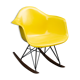 Rocking Chair Bright Yellow by Charles & Ray Eames - Herman Miller