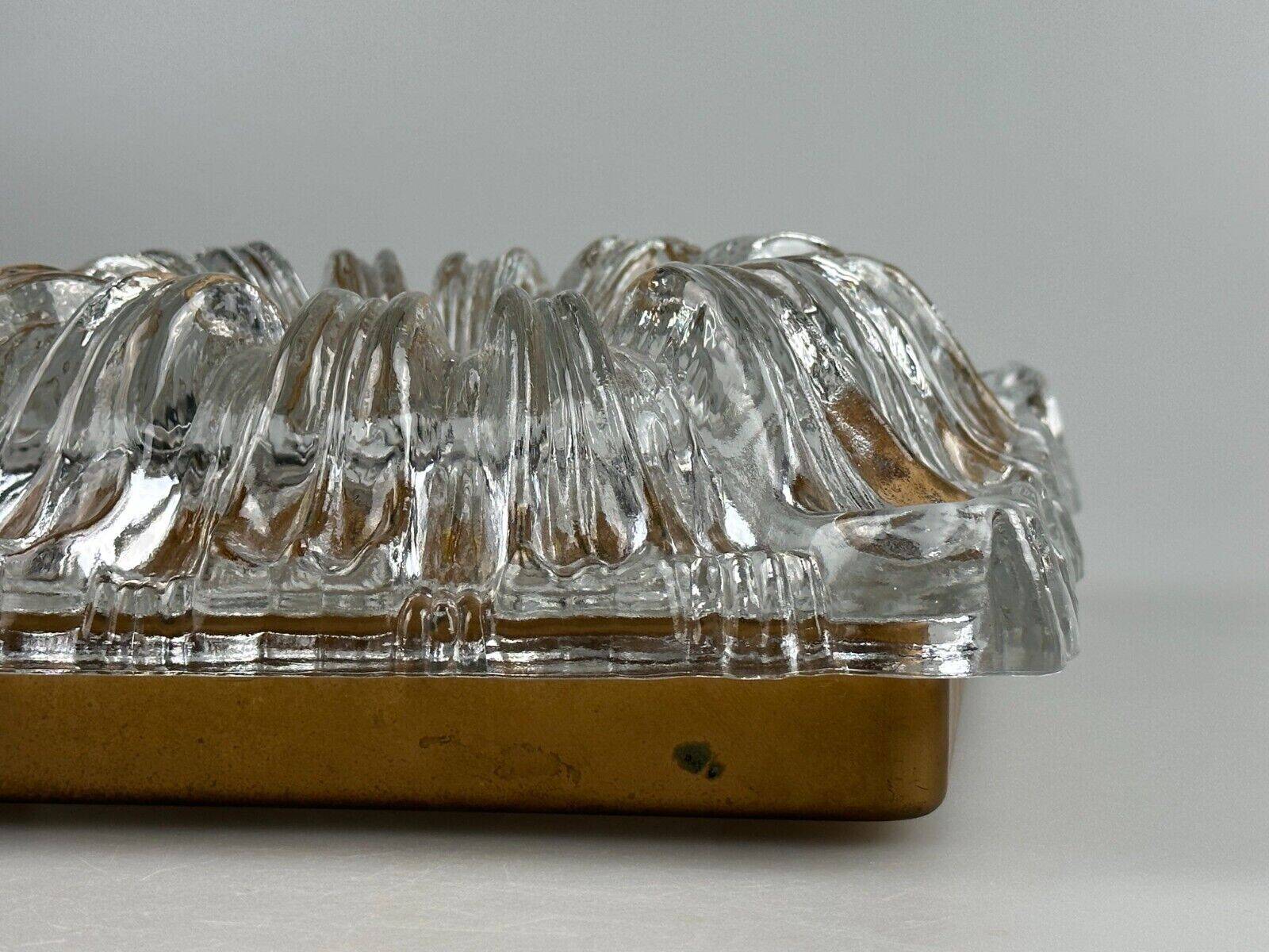 60s 70s ceiling lamp or wall lamp Germany Ice Glass Space Age Design