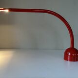 Lampe rouge Mario arnajoldi ed programmaluce design 1980