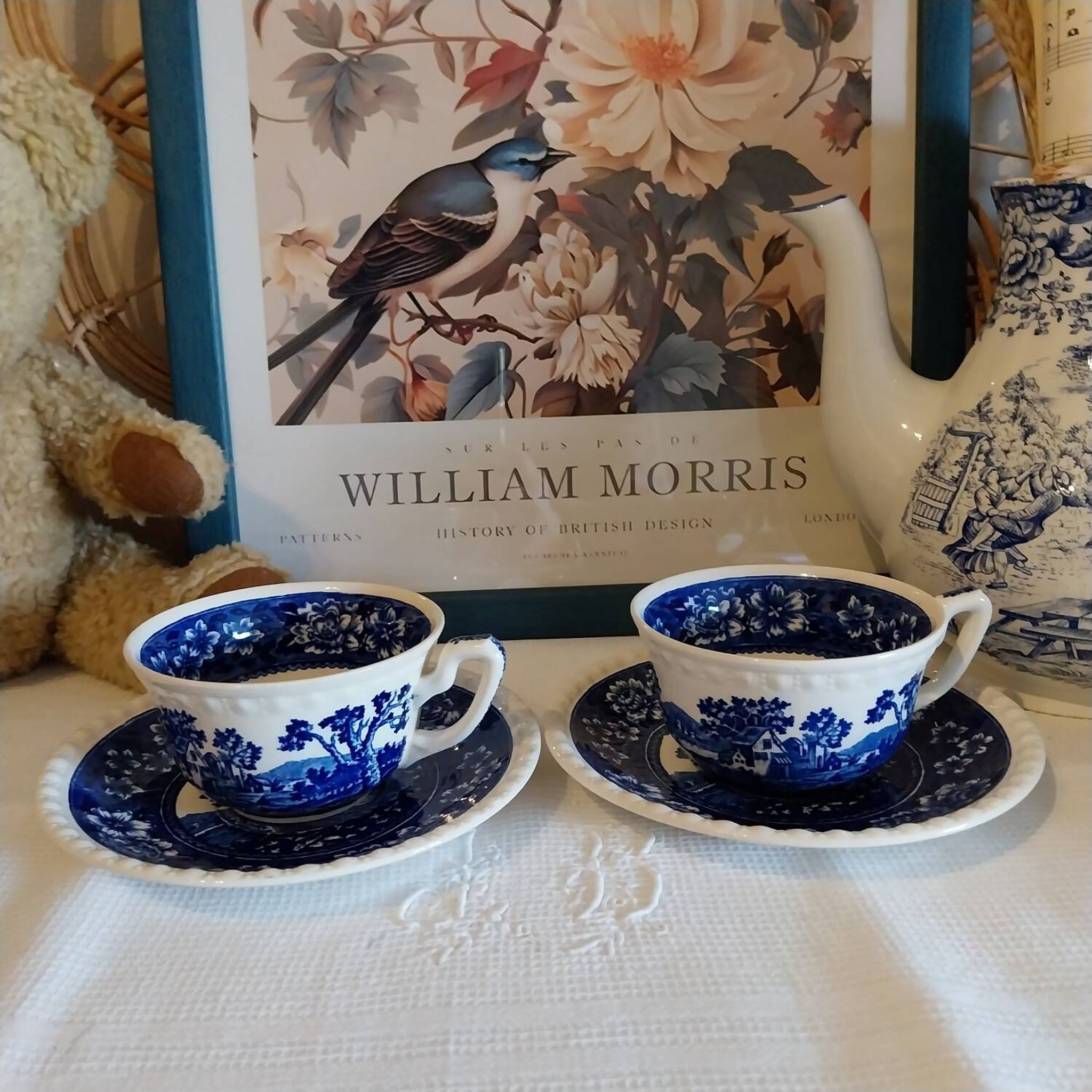 Tasses et sous tasses Villeroy&Boch modèle Rusticana