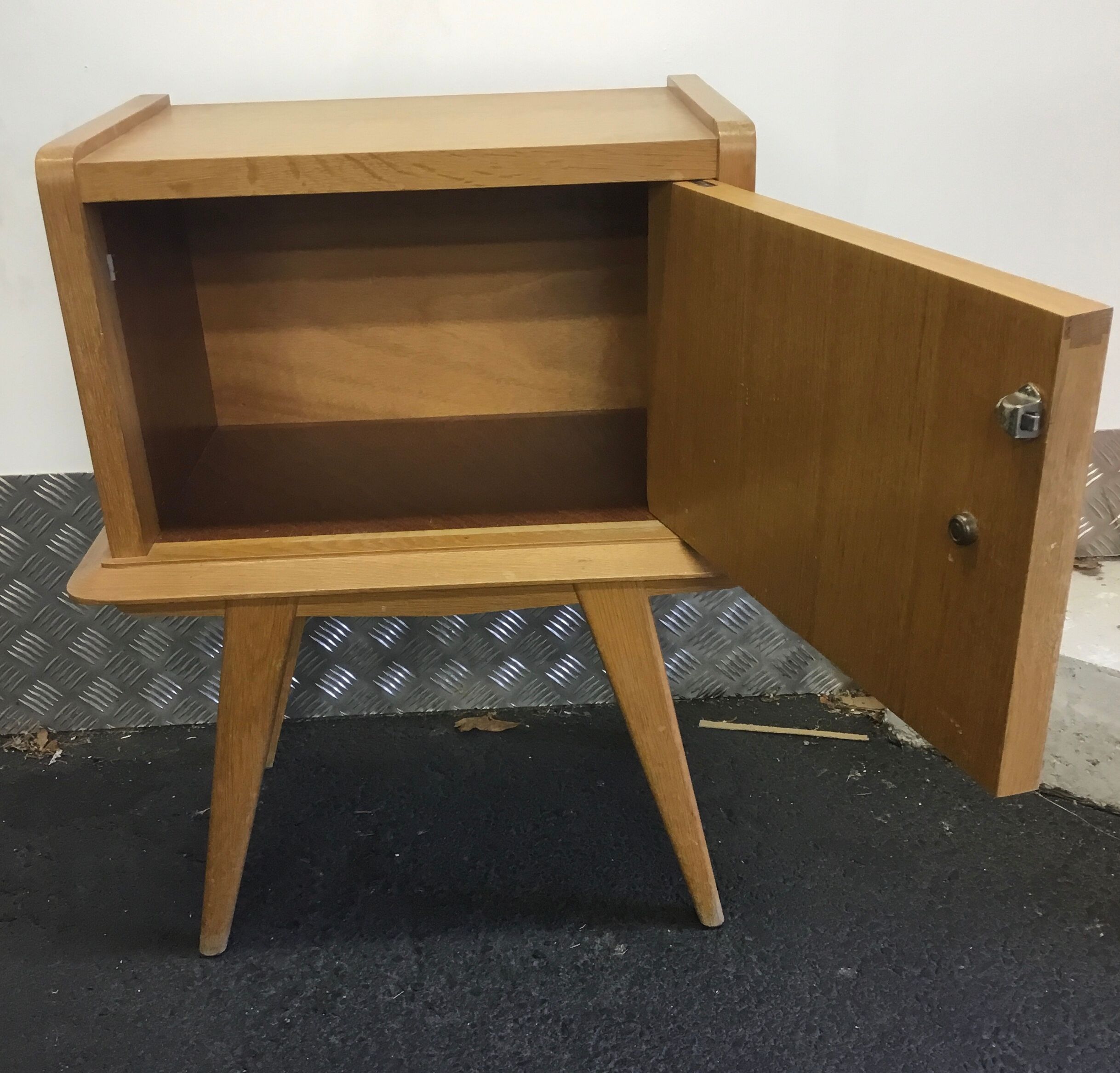 Vintage bedside table