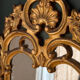 Large gilded mirror – Louis XV style – 19th century work
