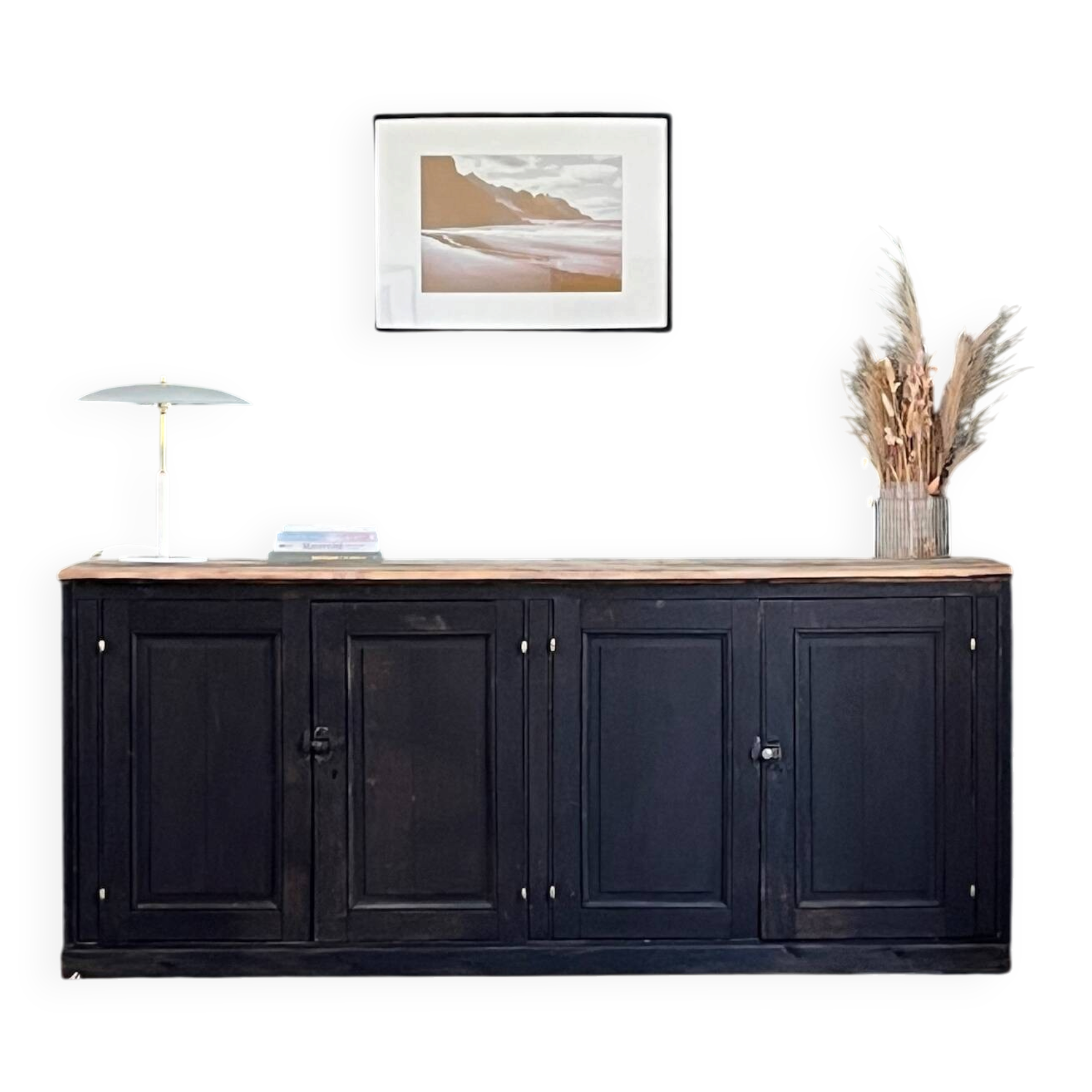 Buffet ancien noir